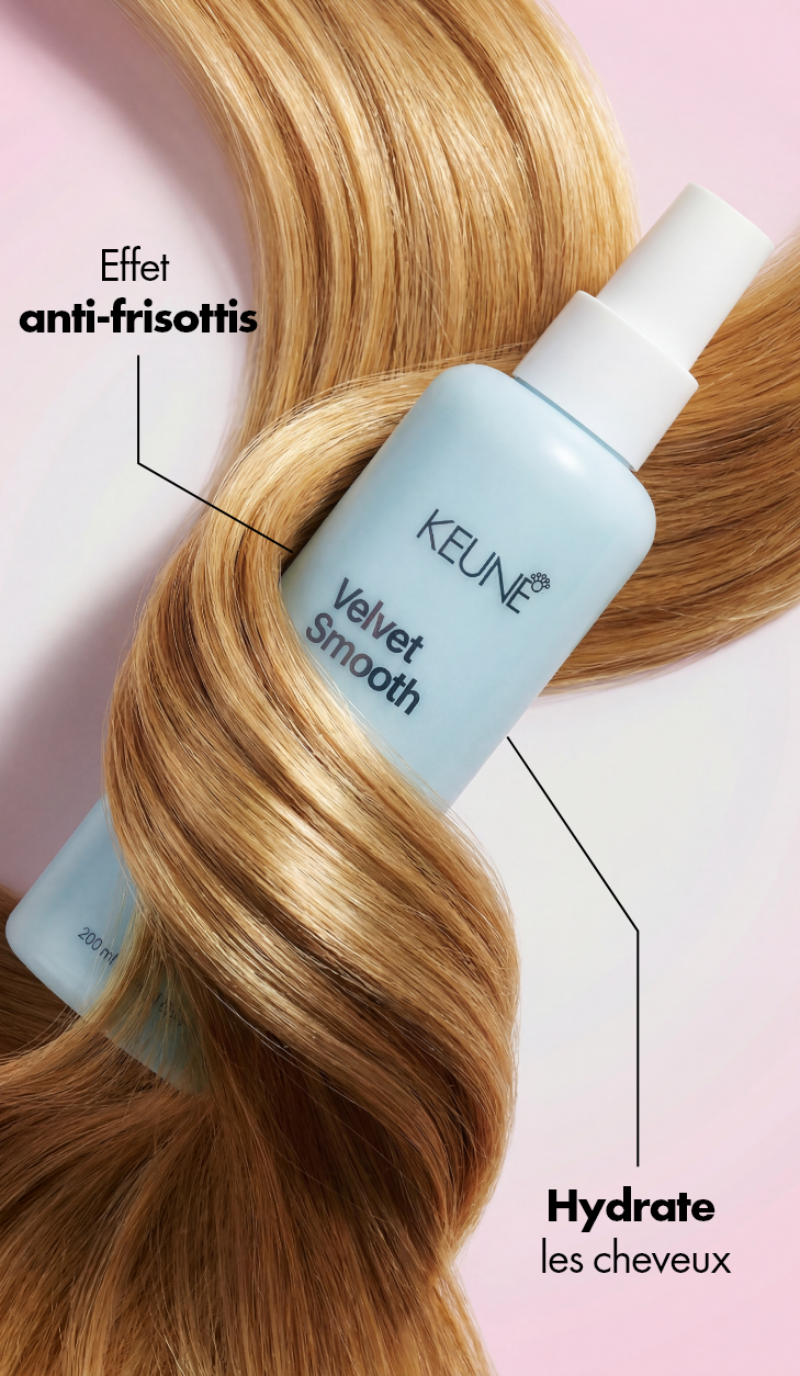  les Smooth Control Set de Keune  pour des cheveux lisses et soyeux